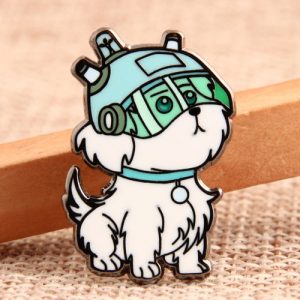 Custom Cute Dog Lapel Pins