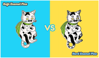 Soft enamel vs hard enamel pins