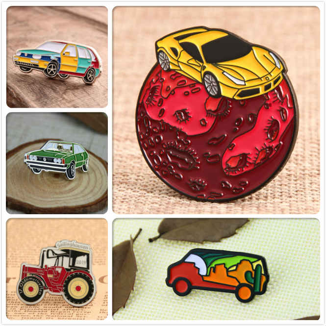 Beyond Your Imagination 5 Exquisite Car Enamel Pins