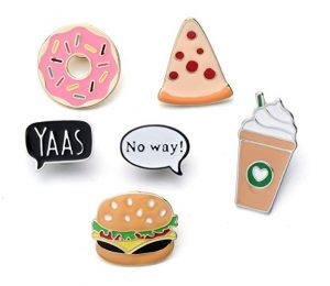 Coffee and Dessert Custom Pins