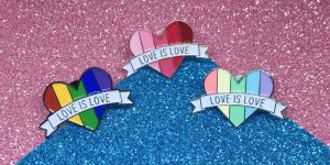 Love Custom Enamel Pins