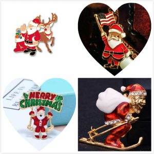 Santa Claus Custom Enamel Pins