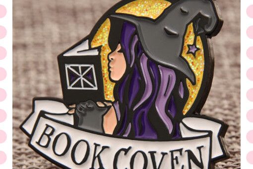 Book Coven Enamel Pins