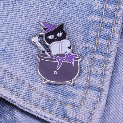 black cat pins